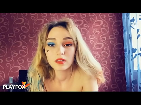 ❤️ Thug spéaclaí réaltachta fíorúla draíochta gnéas dom le Harley Quinn ❤ Sluts linn ❤